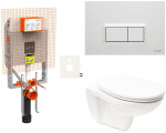 SAT - Závěsný WC set k zazdění VitrA Normus SIKOVZNOR54600 SIKOVZNOR54600