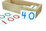 Moyo Montessori Moyo Montessori Malé papírové karty s čísly 1-9000