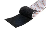 Velcro Páska se suchým zipem extra pevná černá / Páska na suchý zip / nalepovací / 50 mm x 5 m (VEL-EC60243)