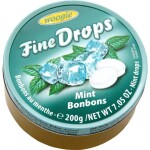 Woogie Fine Drops Mint Bonbony 200g