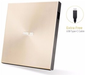 ASUS SDRW-08U9M-U vypalovačka / slim / USB 2.0 / USB-C / zlatá (90DD02A5-M29000)