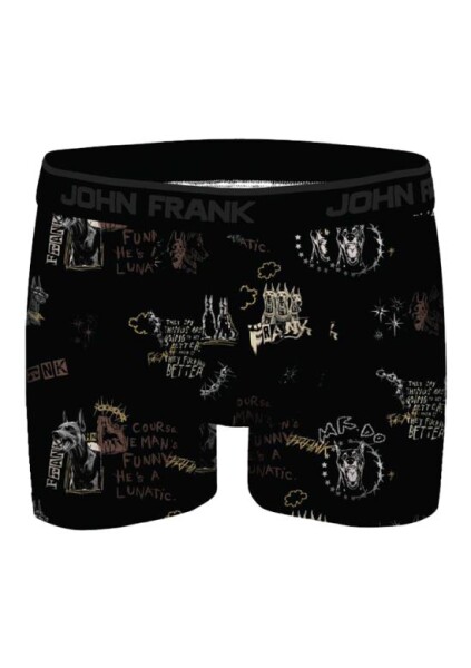 Pánské boxerky John Frank JFBDMOD190-MR.DOG