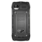 EVOLVEO StrongPhone H1, vodotěsný odolný Dual SIM telefon, černo-šedý