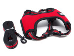 Walk postroj pro psa s vodítkem | 37 – 75 cm Barva: Žlutá, Obvod hrudníku: 37 - 53 cm