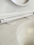 OLSEN SPA - Krytka pantů wc sedátka FLAT - Barva - Bílá OLKLTWHC