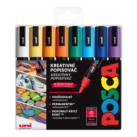 Posca sada popisovačů PC-5M, 1,8 2,5 mm, barev (16