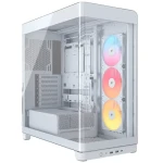 Corsair FRAME 4500X RS-R ARGB bílá / E-ATX / 2x USB-A / 1x USB-C / 3x 120mm / bez zdroje / průhledná bočnice (CC-9011315-WW)