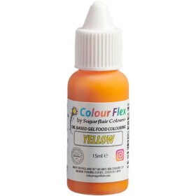 Sugarflair Colourflex univerzální tekutá barva Yellow 15ml