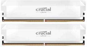 Crucial Pro OC Edition 32GB (2x16GB) 6400 MHz bílá / DDR5 / DIMM / CL38 / 1.35V (CP2K16G64C38U5W)