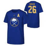 Outerstuff Dětské Tričko Buffalo Sabres Flat Alt.Captains N&N Ss Tee Velikost: Dětské let)