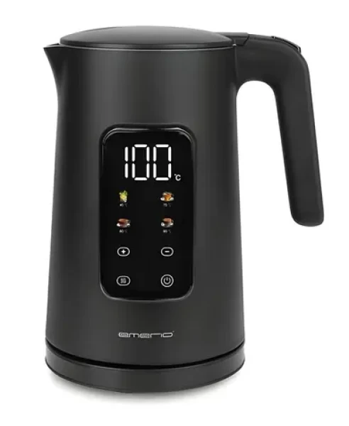Emerio WK-132229 černá / Rychlovarná konvice / 2200 W / 1,7 l / digitální displej (WK-132229)