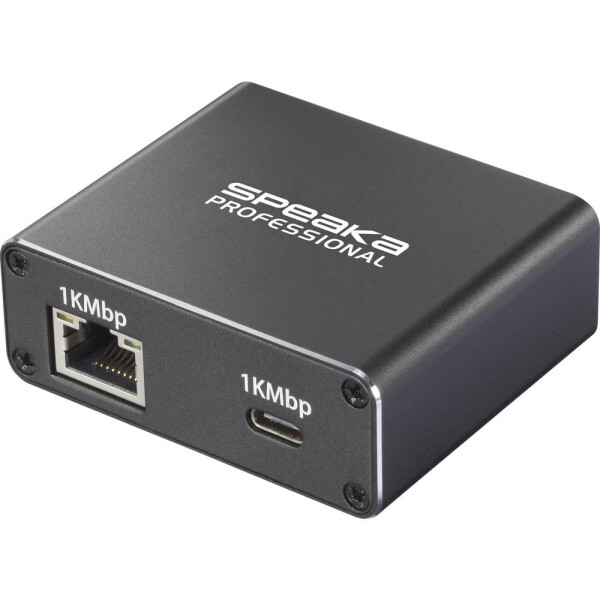 SpeaKa Professional SP-GNS-190 splitter, 1 + 1 port, 1 GBit/s, USB napájení