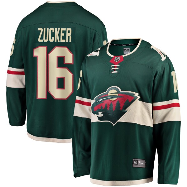 Fanatics Pánský Dres Minnesota Wild #16 Jason Zucker Breakaway Alternate Jersey Distribuce: USA