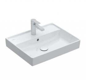 VILLEROY & BOCH - Collaro Umyvadlo 60x47 cm, s přepadem, otvor pro baterii, alpská bílá 4A336001