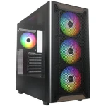 Montech XR Wood černá / ATX / 2x USBA / 1x USB-C / 4x 120mm / bez zdroje / průhledná bočnice (XR WOOD (B))