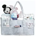 Sipo Organizér nejen na hygienické potřeby pro děti, plstěný, ŠEDÝ (SPOF001)