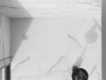 MEXEN/S - Stone+ obdélníková sprchová vanička 90 x 80, bílá, mřížka bílá 44108090-W