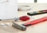 Wiha 42071 červená / Kladivo pro elektrikáře / hlava 300 g / délka 283 mm / protiskluzová rukojeť (42071)