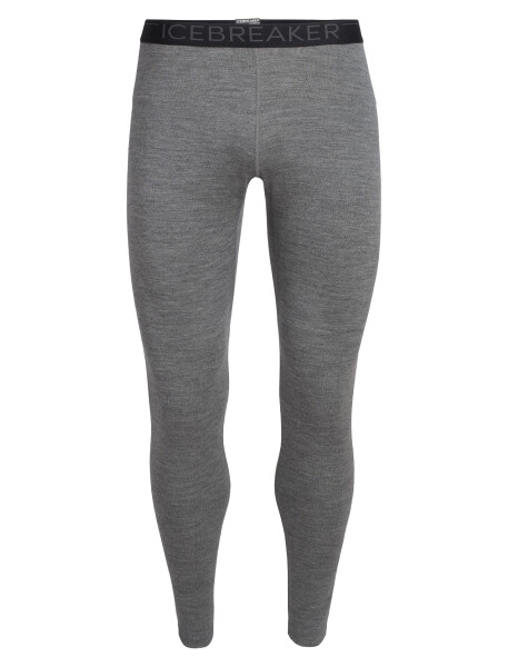 Pánské merino spodky ICEBREAKER Mens 260 Tech Leggings, Gritstone Heather velikost: S