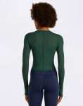 Tričko Organic Basics Active Mesh Long Sleeve Tee Deep Forest