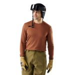 SMARTWOOL Mens Classic Thermal Merino Base Layer, Burnt Sienna (vzorek) velikost: M