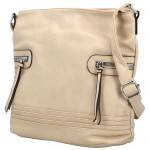 Stylová dámská crossbody Asis, béžová