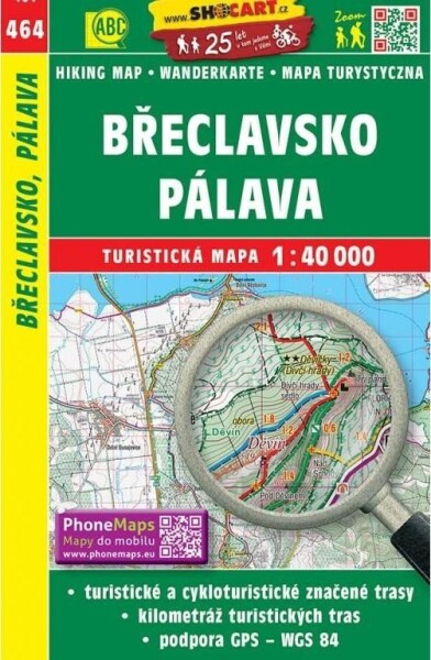 SC 464 Břeclavsko, Pálava 1:40 000