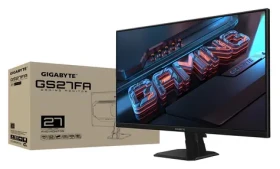 27" GIGABYTE GS27FA černá / Monitor / SS-IPS / 1920x1080 / 180 Hz / 300 cd/m2 / HDMI + DP / VESA (GS27FA EK)