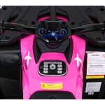 Mamido Dětská elektrická čtyřkolka XT-Speed 4x80W 24V růžová