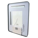 Mereo Zrcadlo hranaté 60x80 cm, LED osvětlení a odmlžování CN171