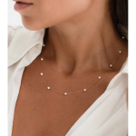 ELENYS Pure Pearl – pozlacený náhrdelník 18K žluté zlato Délka: 45+5 cm / max. 50 cm