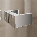 Mereo Sprchový kout, Novea, obdélník, zalamovací, 90x100 cm, chrom ALU, sklo Čiré CK12833ZVR