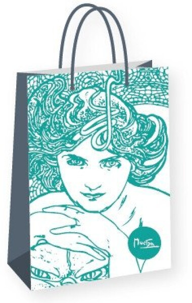 Alfons Mucha - Emerald/dárková taška střední