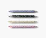 Rifle Paper Co. Sada barevných gelových per Estee – set 4 ks, růžová barva, plast, papír