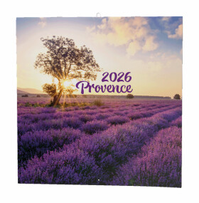 Provence 2026 - nástěnný kalendář