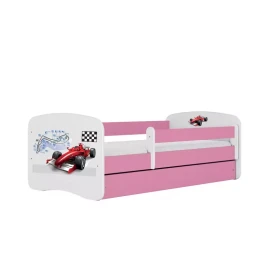 Dětská postel Babydreams+SZ růžová 80x160 Formule