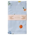 Rifle Paper Co. Bavlněná utěrka Fruit Stand Embroidered, modrá barva, textil