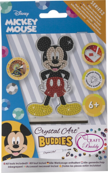 Postavička Crystal Art - Mickey - EPEE