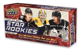 Hokejové Karty NHL 2021-22 Upper Deck Star Rookies Box Set