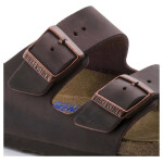 Dámské tenké žabky Birkenstock Arizona Soft Footbed Oiled Leather Habana (0452763) 36
