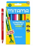 Mitama JUMBO / Pastelky / trojhranné / 5 mm tuha / 12 ks (61994)