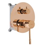 REA - Podomítková sprchová sada Lungo Diamond Copper + BOX REA-P5657
