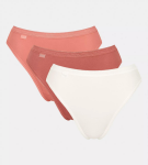 SLOGGI BASIC+ – Tai kalhotky 3ks: nebesky měkké a neviditelné pod oblečením Sloggi Multple Colours 21 44