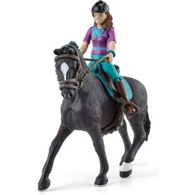 Schleich 42541 Lisa pohyblivými klouby na koni