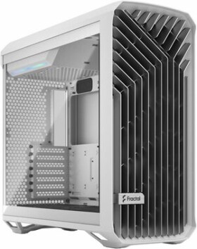 Fractal Design Torrent White TG Clear Tint bílá E-ATX 1x USB 3.1 Type 2x USB 3.0 bez zdroje bočnice (FD-C-TOR1A-03)