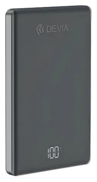 Devia Extreme Speed Series Mini Magnetic 5000mAh Space Gray / Powerbanka / magnetická / PD 20W (6942297107922)