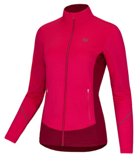 Dámská mikina ETAPE TANYA 2.0, růžová/bordó (elastický materiál, velikost XXL)