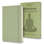Zápisník Moleskine Passion Wellness Journal - tvrdé desky - L, zelený