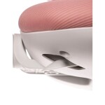 Dětská židle, výškově nastavitelná, růžová síťovina, KA-C806 PINK