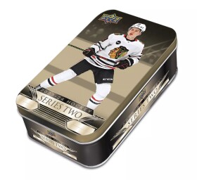 Hokejové Karty NHL 2023-24 Upper Deck Series 2 Tin Box